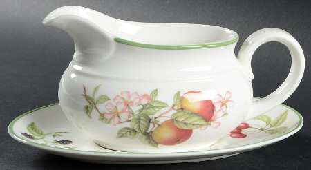 Ashberry Gravy Boat & Underplate