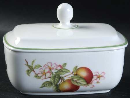 Ashberry Rectangular Covered Butter