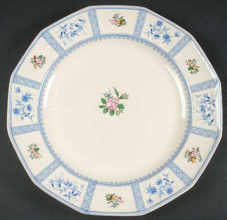 Astbury (Blue, Multicolor) 12" Chop Plate (Round Platter)