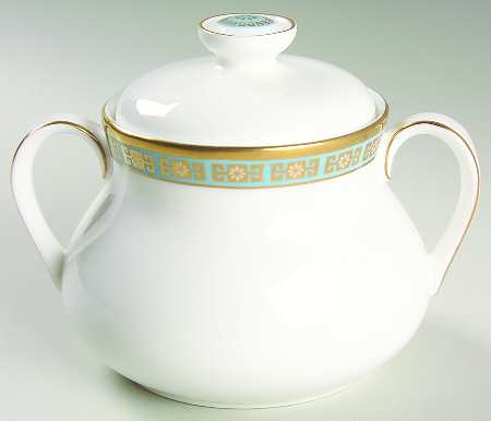 Athens Sugar Bowl & Lid