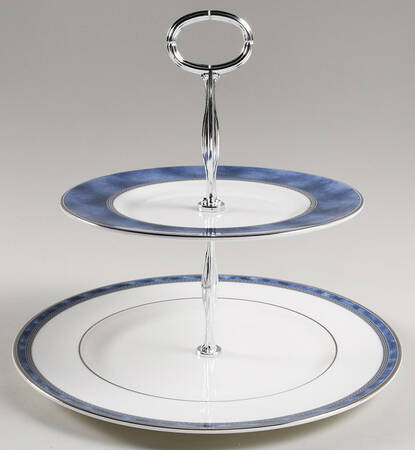 Atlanta 6 5/8"-10"  2 Tiered Serving Tray (Dp, Sp) HC