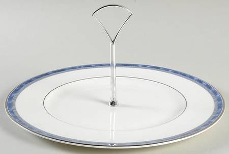 Atlanta Round Serving Plate with Handle (DP)