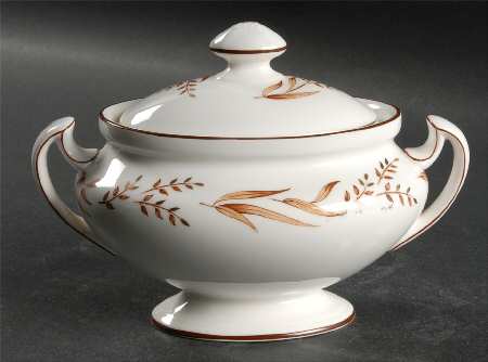 Autumn Breezes Sugar Bowl & Lid