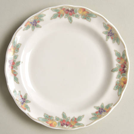 Autumn Fruits Bread & Butter Plate