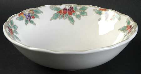 Autumn Fruits Coupe Cereal Bowl