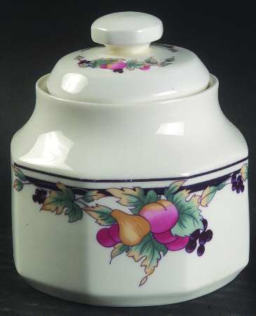 Autumn's Glory Sugar Bowl & Lid