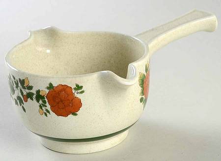 Autumn Morn Gravy Boat w/Stick Handle