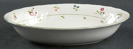 Avignon 9" Oval Vegetable Bowl