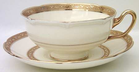 The Balmoral Footed Cup & Saucer Set