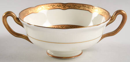 The Balmoral Footed Cream Soup Bowl