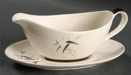Bamboo Gravy Boat & Underplate