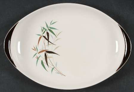 Bamboo 12" Oval Serving Platter