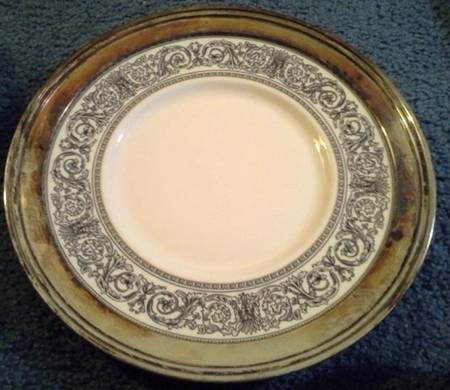 Baronet Sterling Rim Dinner Plate