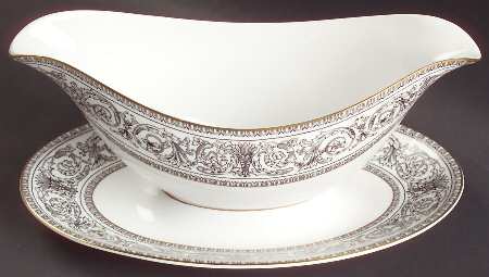 Baronet Gravy Boat with Attached Underplate