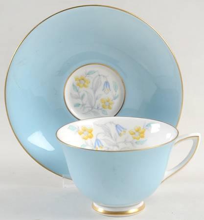 Barclay Footed Cup & Saucer Set