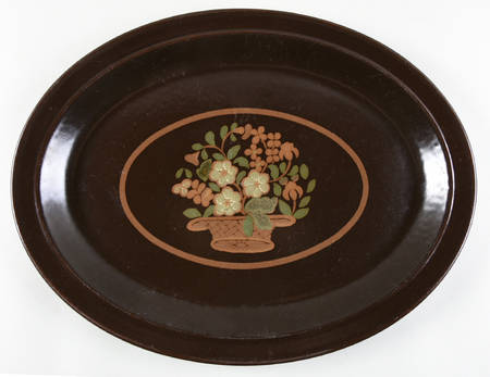 Basque 16" Oval Serving Platter