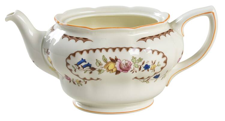The Beaufort (Center Design) Teapot No Lid
