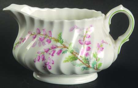 Bell Heather (Scalloped, No Trim) Creamer