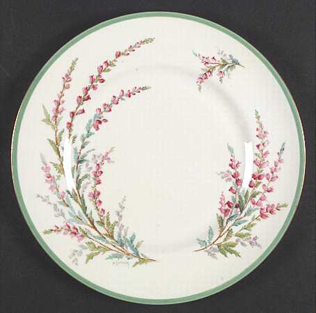 Bell Heather (Green Band, Gold Trim) by Royal Doulton