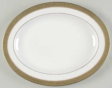 Belvedere 13" Oval Serving Platter