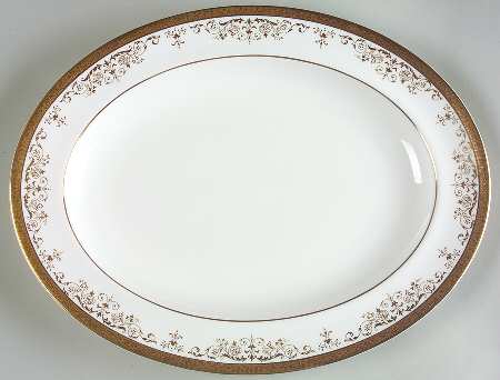 Belmont 13" Oval Serving Platter