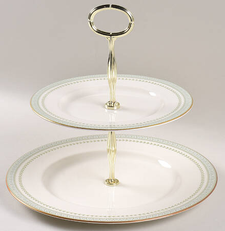 Berkshire 6 5/8"-10"  2 Tiered Serving Tray (Dp, Sp) HC