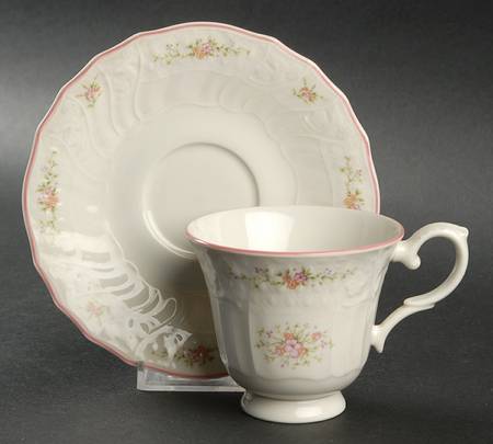 Biarritz Footed Cup & Saucer Set