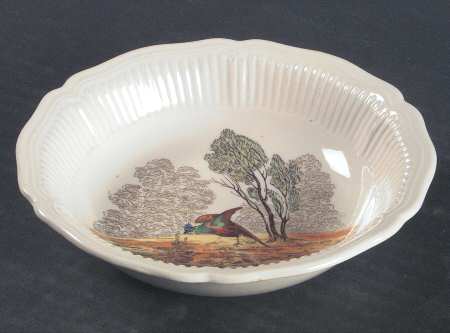 Birbeck Print Fruit/Dessert (Sauce) Bowl