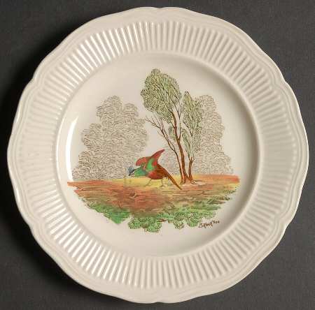 Birbeck Print Bread & Butter Plate