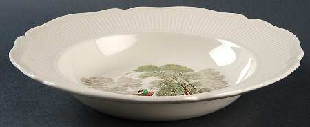 Birbeck Print Rim Soup Bowl