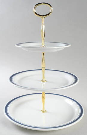 Biscay 13 7/8"-14 1/4" 3-Tiered Serving Tray(DP,SP,BB) HC