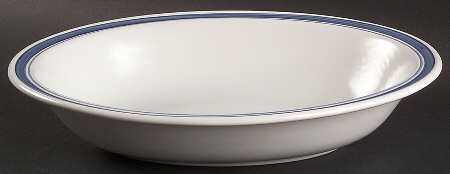 Biscay 10" Oval Vegetable Bowl