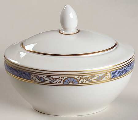 Biscayne Sugar Bowl & Lid