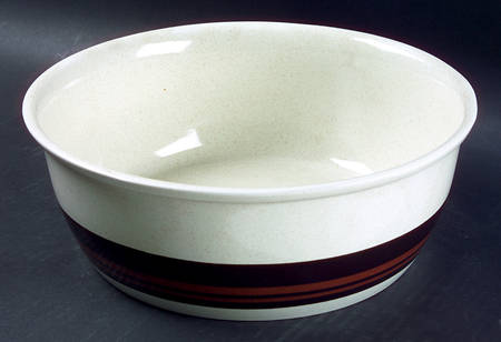 Bistro Brown 9" Salad Serving Bowl