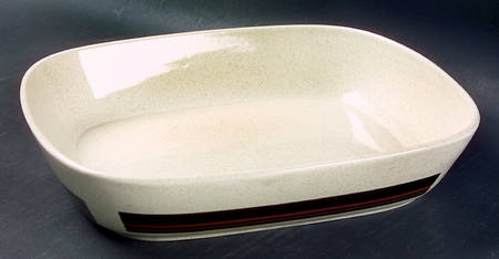 Bistro Brown 10'' Oblong Roaster