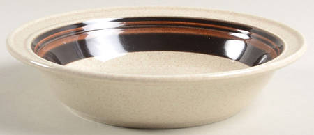 Bistro Brown Rim Soup Bowl