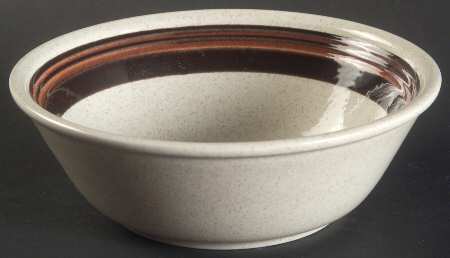 Bistro Brown Coupe Cereal Bowl