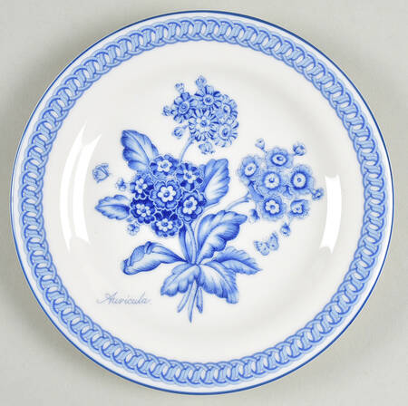 Blue Botanic Bread & Butter Plate