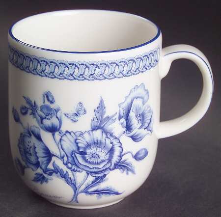 Blue Botanic Mug