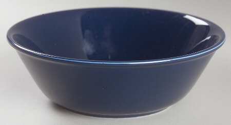 Blue Chroma Coupe Cereal Bowl