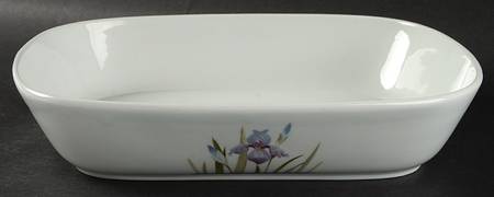Blue Iris 10'' Oblong Roaster