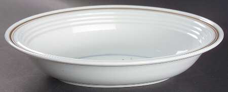 Blue Iris 10" Oval Vegetable Bowl