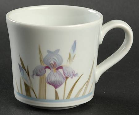 Blue Iris Flat Cup