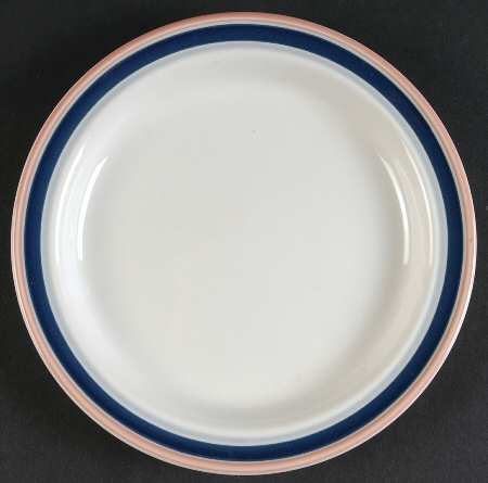 Blue Line Bread & Butter Plate