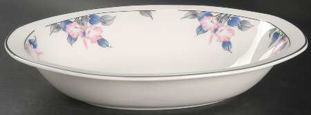 Bloomsbury 10" Oval Vegetable Bowl