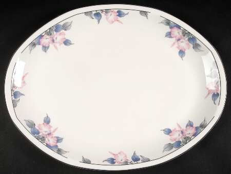 Bloomsbury 16" Oval Serving Platter