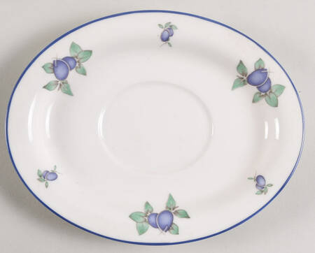 Blueberry Underplate for Gravy Boat