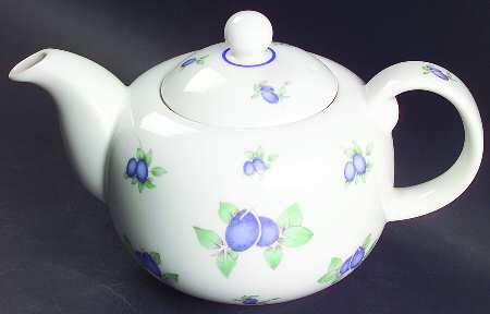 Blueberry Teapot & Lid
