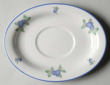 Blueberry Underplate for Gravy Boat