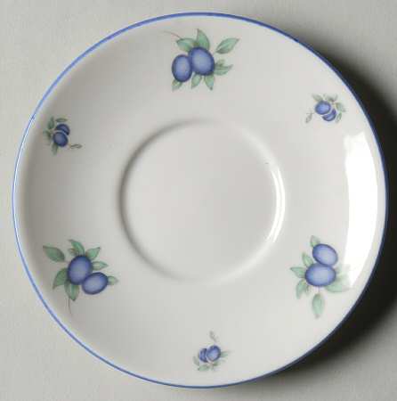 Blueberry Saucer for Demitasse Cup